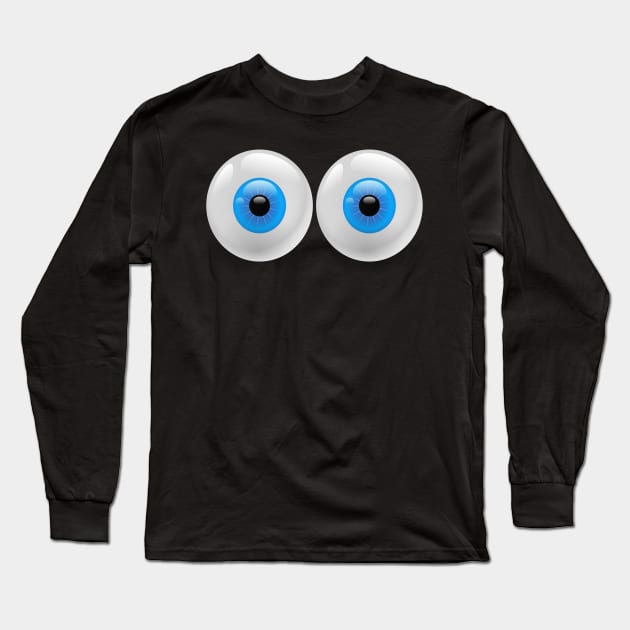 Two Eye - looking at you Long Sleeve T-Shirt by AlternativeEye